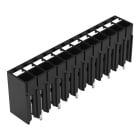 WAGO - THR-Leiterplattenklemme,Drücker,1,5 mm²,schwarz