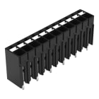 WAGO - THR-Leiterplattenklemme,Drücker,1,5 mm²,schwarz