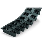 WAGO - THR-Stiftleiste, Lötstift 1, 0x1, 0mm, gerade, schwarz