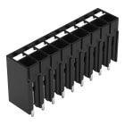 WAGO - THR-Leiterplattenklemme,Drücker,1,5 mm²,schwarz