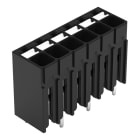 WAGO - THR-Leiterplattenklemme,Drücker,1,5 mm²,schwarz
