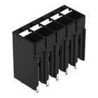 WAGO - THR-Leiterplattenklemme,Drücker,1,5 mm²,schwarz
