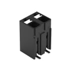 WAGO - SMD-Leiterplattenklemme,Drücker,1,5 mm²,schwarz