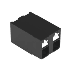 WAGO - SMD-Leiterplattenklemme,Drücker,1,5 mm²,schwarz