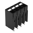 WAGO - THR-Leiterplattenklemme, Drücker, 1,5mm², schwarz