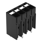WAGO - THR-Leiterplattenklemme,Drücker,1,5 mm²,schwarz
