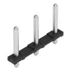 WAGO - THR-Stiftleiste,Lötstift Ø 1,4 mm,gerade,schwarz