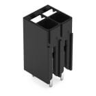 WAGO - THR-Leiterplattenklemme,Drücker,1,5 mm²,schwarz