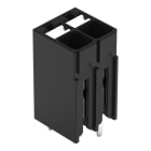 WAGO - THR-Leiterplattenklemme,Drücker,1,5 mm²,schwarz