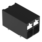 WAGO - THR-Leiterplattenklemme,Drücker,1,5 mm²,schwarz