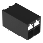 WAGO - THR-Leiterplattenklemme,Drücker,1,5 mm²,schwarz