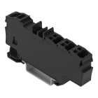 WAGO - Verteilerklemme, mit Betätigungsöffnung, 1x6mm² / 6x1,5mm², schwarz