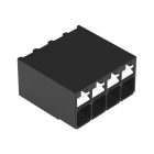 WAGO - SMD-Leiterplattenklemme, Drücker, 1,5mm², schwarz