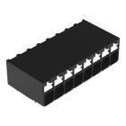 WAGO - THR-Leiterplattenklemme, Drücker, 1,5mm², schwarz