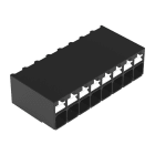 WAGO - SMD-Leiterplattenklemme, Drücker, 1,5mm², schwarz