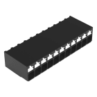 WAGO - SMD-Leiterplattenklemme, Drücker, 1,5mm², schwarz