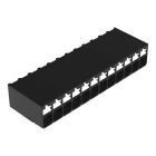 WAGO - THR-Leiterplattenklemme,Drücker,1,5 mm²,schwarz