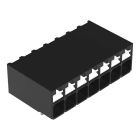 WAGO - THR-Leiterplattenklemme,Drücker,1,5 mm²,schwarz
