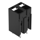 WAGO - THR-Leiterplattenklemme, Drücker, 1,5mm², schwarz
