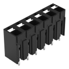 WAGO - THR-Leiterplattenklemme,Drücker,1,5 mm²,schwarz