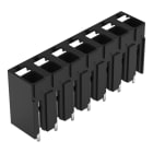 WAGO - THR-Leiterplattenklemme, Drücker, 1,5mm², schwarz