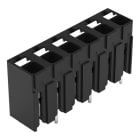 WAGO - THR-Leiterplattenklemme,Drücker,1,5 mm²,schwarz