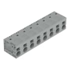 WAGO - Leiterplattenklemme, 6mm², Rastermaß 12,5mm, grau