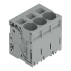WAGO - Leiterplattenklemme, 16mm², Rastermaß 10mm, grau