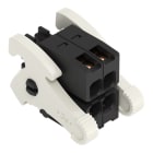 WAGO - 1-Leiter-Federleiste- 2-reihig, CAGE CLAMP®, 1,5mm², schwarz