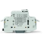 WAGO - 2-Leiter-Sicherungshalter, für Rundsicherungen 10x38mm, 13/32''x11/2'', 1-polig, lichtgrau