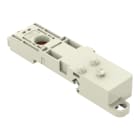 WAGO - Montageadapter, für TS 35/Oberflächenmontage, 3-teilig, lichtgrau