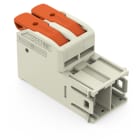 WAGO - 1-Leiter-Stiftleiste,Hebel,Push-in CAGE CLAMP®,lichtgrau