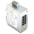 WAGO - Lean-Managed-Switch,8 Ports 1000Base-T