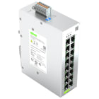 WAGO - Lean-Managed-Switch,16 Ports 1000Base-T,lichtgrau