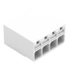 WAGO - SMD-Leiterplattenklemme,Drücker,1,5 mm²,weiß