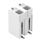 WAGO - SMD-Leiterplattenklemme,Drücker,1,5 mm²,weiß