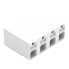 WAGO - SMD-Leiterplattenklemme,Drücker,1,5 mm²,weiß