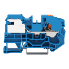 WAGO - 1-Leiter-N-Trennklemme,16 mm²,Push-in CAGE CLAMP®,blau