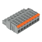 WAGO - 1-Leiter-Federleiste,Hebel,Push-in CAGE CLAMP®,grau