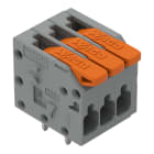 WAGO - Leiterplattenklemme,Hebel,1,5 mm²,schwarz