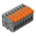 WAGO - Leiterplattenklemme,Hebel,1,5 mm²,grau