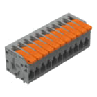 WAGO - Leiterplattenklemme,Hebel,1,5 mm²,grau