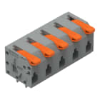 WAGO - Leiterplattenklemme,Hebel,1,5 mm²,grau