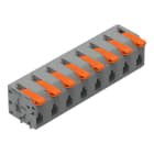 WAGO - Leiterplattenklemme,Hebel,1,5 mm²,grau