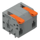WAGO - Leiterplattenklemme,Hebel,1,5 mm²,grau