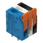 WAGO - Leiterplattenklemme,Hebel,1,5 mm²,mehrfarbig