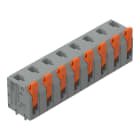 WAGO - Leiterplattenklemme,Hebel,1,5 mm²,grau