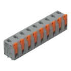 WAGO - Leiterplattenklemme,Hebel,1,5 mm²,grau