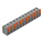 WAGO - Leiterplattenklemme,Hebel,1,5 mm²,grau