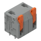 WAGO - Leiterplattenklemme,Hebel,1,5 mm²,grau
